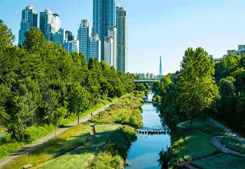 두산위브더제니스 센트럴천안 대형 골프 시설